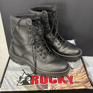 Rocky 5010 TMC Public Service Boots Men’s 11.5 Made USA NEW Slip Resistant